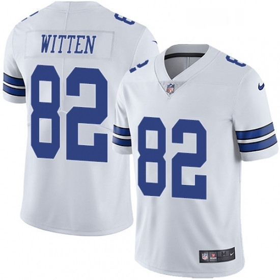 Mens Nike Dallas Cowboys 82 Jason Witten White Vapor Untouchable Limited Player NFL Jersey Mens Nike Dallas Cowboys 82 Jason Witten White Vapor Untouchable Limited Player NFL Jersey