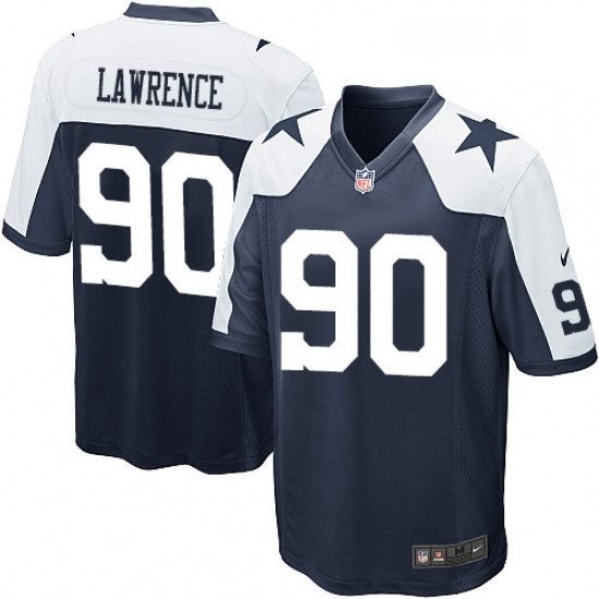 Mens Nike Dallas Cowboys 90 Demarcus Lawrence Game Navy Blue Throwback Alternate NFL Jersey Mens Nike Dallas Cowboys 90 Demarcus Lawrence Game Navy Blue Throwback Alternate NFL Jersey