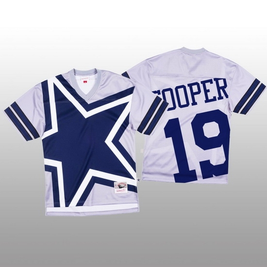 NFL Dallas Cowboys 19 Amari Cooper White Men Mitchell 26 Nell Big Face Fashion Limited NFL Jersey NFL Dallas Cowboys 19 Amari Cooper White Men Mitchell 26 Nell Big Face Fashion Limited NFL Jersey