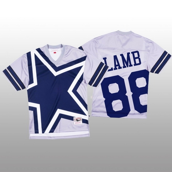 NFL Dallas Cowboys 88 CeeDee Lamb White Men Mitchell 26 Nell Big Face Fashion Limited NFL Jersey NFL Dallas Cowboys 88 CeeDee Lamb White Men Mitchell 26 Nell Big Face Fashion Limited NFL Jersey