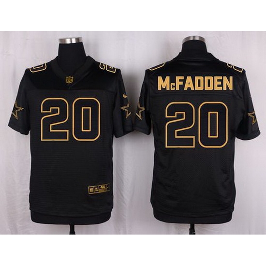 Nike Cowboys #20 Darren McFadden Black Mens Stitched NFL Elite Pro Line Gold Collection Jersey Nike Cowboys #20 Darren McFadden Black Mens Stitched NFL Elite Pro Line Gold Collection Jersey