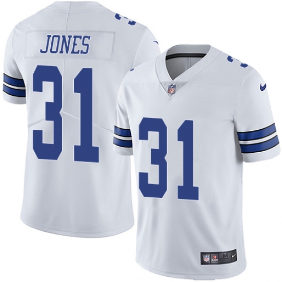 Nike Cowboys #31 Byron Jones White Mens Stitched NFL Vapor Untouchable Limited Jersey Nike Cowboys #31 Byron Jones White Mens Stitched NFL Vapor Untouchable Limited Jersey
