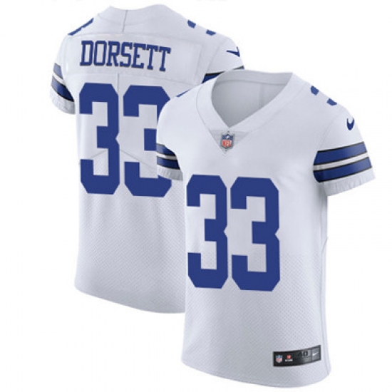 Nike Cowboys #33 Tony Dorsett White Mens Stitched NFL Vapor Untouchable Elite Jersey Nike Cowboys #33 Tony Dorsett White Mens Stitched NFL Vapor Untouchable Elite Jersey
