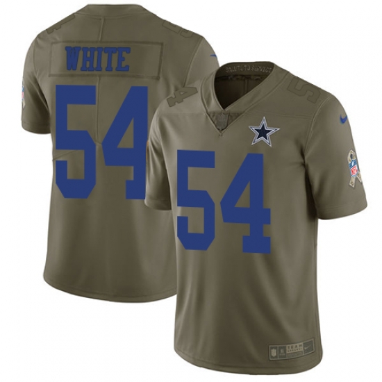 Nike Cowboys #54 Randy White Olive Mens Stitched NFL Limited 2017 Salute To Service Jersey Nike Cowboys #54 Randy White Olive Mens Stitched NFL Limited 2017 Salute To Service Jersey