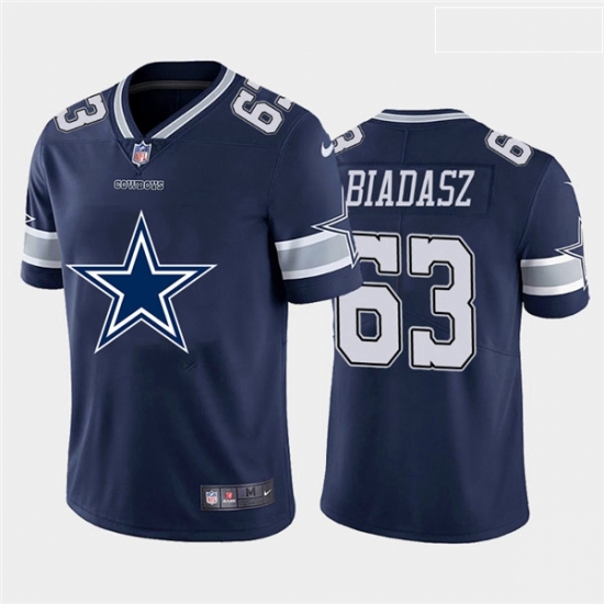 Nike Cowboys 63 Tyler Biadasz Navy Team Big Logo Vapor Untouchable Limited Jersey Nike Cowboys 63 Tyler Biadasz Navy Team Big Logo Vapor Untouchable Limited Jersey