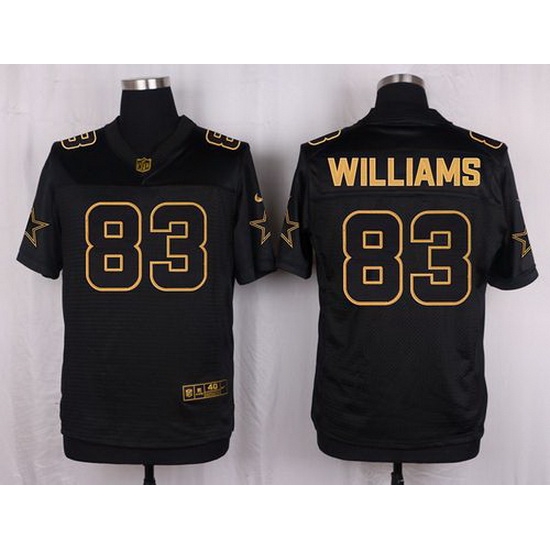 Nike Cowboys #83 Terrance Williams Black Mens Stitched NFL Elite Pro Line Gold Collection Jersey Nike Cowboys #83 Terrance Williams Black Mens Stitched NFL Elite Pro Line Gold Collection Jersey