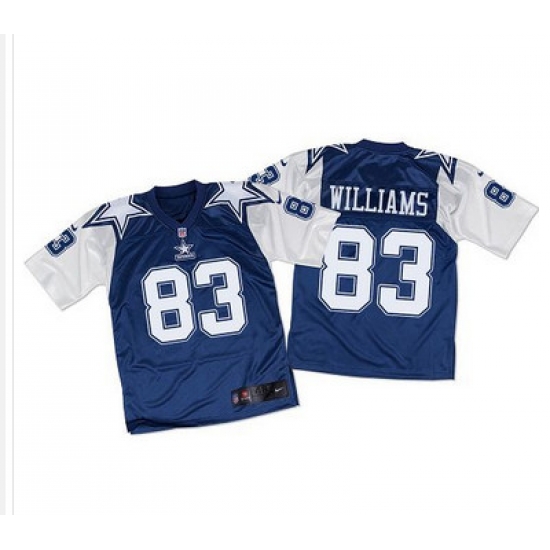 Nike Cowboys #83 Terrance Williams Navy BlueWhite Throwback Mens Stitched NFL Elite Jersey Nike Cowboys #83 Terrance Williams Navy BlueWhite Throwback Mens Stitched NFL Elite Jersey