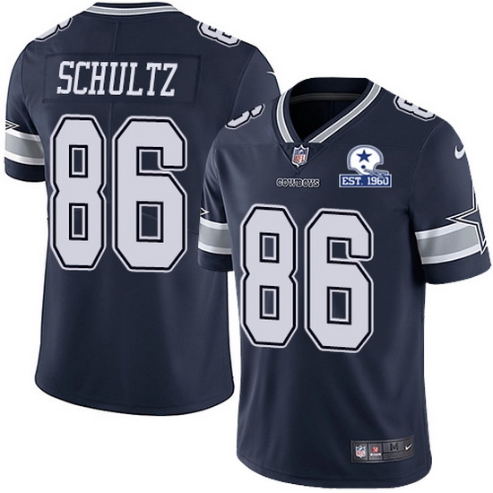 Nike Cowboys 86 Dalton Schultz Navy Blue Team Color Men Stitched With Established In 1960 Patch NFL Vapor Untouchable Limited Jersey Nike Cowboys 86 Dalton Schultz Navy Blue Team Color Men Stitched With Established In 1960 Patch NFL Vapor Untouchable Limited Jersey