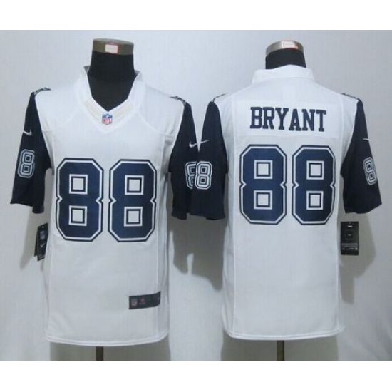 Nike Cowboys #88 Dez Bryant White Mens Stitched NFL Limited Rush Jerseys Nike Cowboys #88 Dez Bryant White Mens Stitched NFL Limited Rush Jerseys