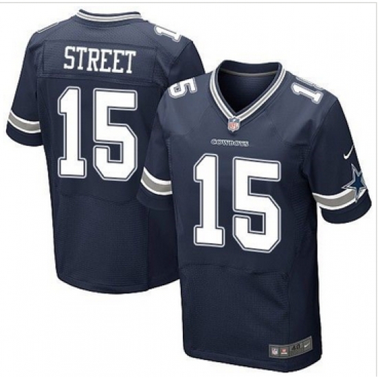 Nike Dallas Cowboys #15 Devin Street Navy Blue Team Color Men 27s Stitched NFL Elite Jersey Nike Dallas Cowboys #15 Devin Street Navy Blue Team Color Men 27s Stitched NFL Elite Jersey