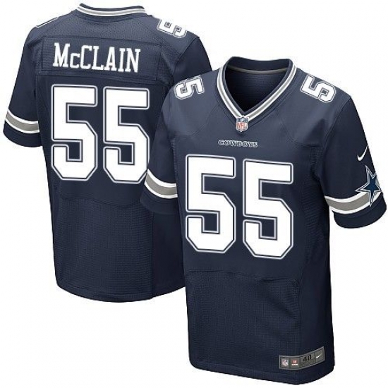 Nike Dallas Cowboys #55 Rolando McClain Navy Blue Team Color Men 27s Stitched NFL Elite Jersey Nike Dallas Cowboys #55 Rolando McClain Navy Blue Team Color Men 27s Stitched NFL Elite Jersey