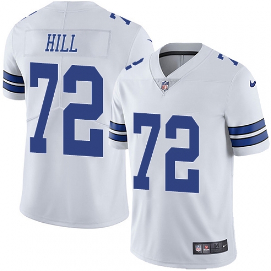 Nike Dallas Cowboys 72 Trysten Hill White Men Stitched NFL Vapor Untouchable Limited Jersey Nike Dallas Cowboys 72 Trysten Hill White Men Stitched NFL Vapor Untouchable Limited Jersey