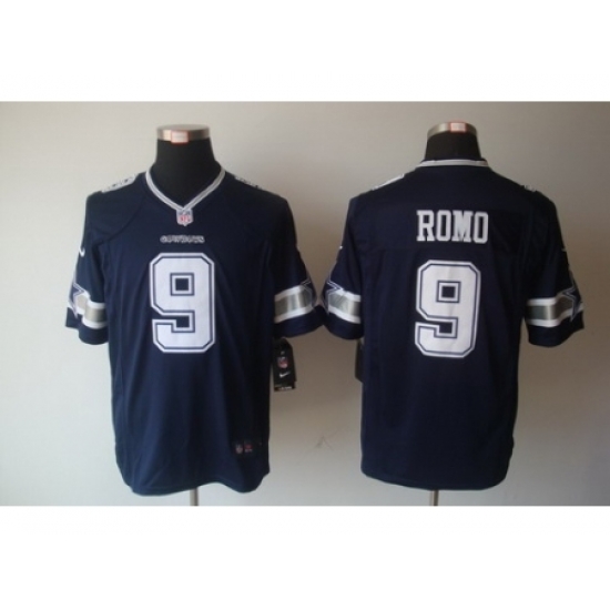 Nike Dallas Cowboys 9 Tony Romo Blue LIMITED NFL Jersey Nike Dallas Cowboys 9 Tony Romo Blue LIMITED NFL Jersey