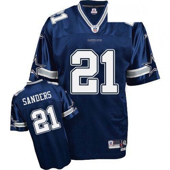 Reebok Dallas Cowboys 21 Deion Sanders Navy Blue Team Color Replica Throwback NFL Jersey Reebok Dallas Cowboys 21 Deion Sanders Navy Blue Team Color Replica Throwback NFL Jersey