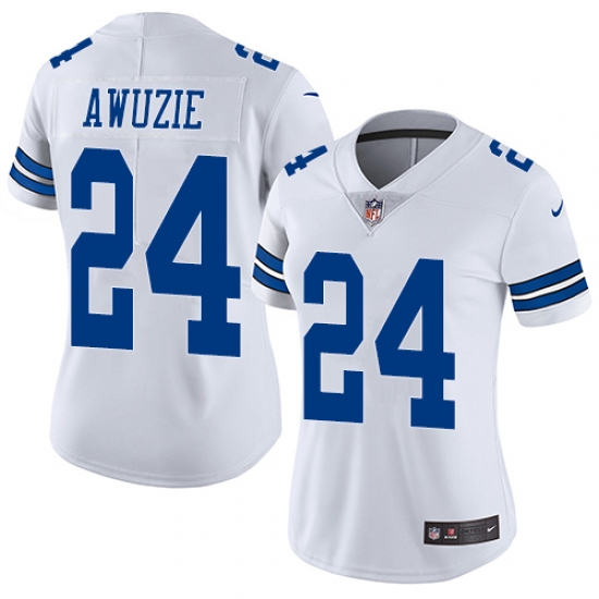 Nike Cowboys #24 Chidobe Awuzie White Womens Stitched NFL Vapor Untouchable Limited Jersey Nike Cowboys #24 Chidobe Awuzie White Womens Stitched NFL Vapor Untouchable Limited Jersey