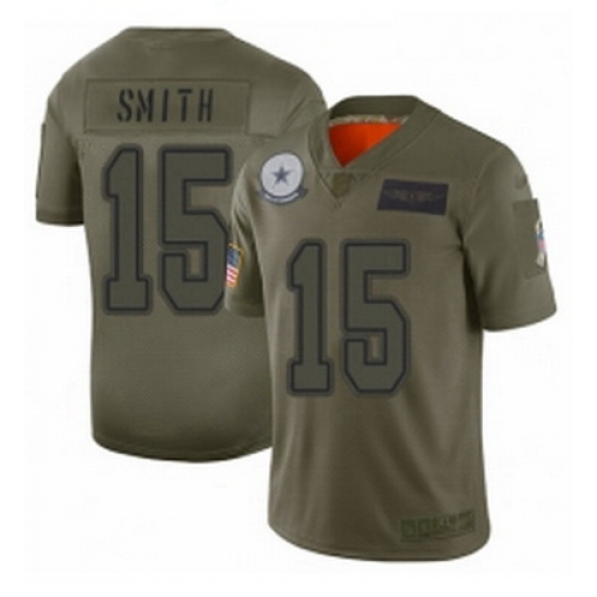 Womens Dallas Cowboys 15 Devin Smith Limited Camo 2019 Salute to Service Football Jersey Womens Dallas Cowboys 15 Devin Smith Limited Camo 2019 Salute to Service Football Jersey