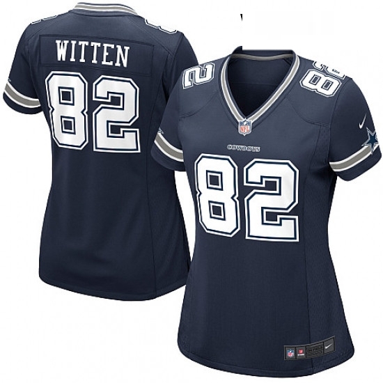 Womens Nike Dallas Cowboys 82 Jason Witten Game Navy Blue Team Color NFL Jersey Womens Nike Dallas Cowboys 82 Jason Witten Game Navy Blue Team Color NFL Jersey