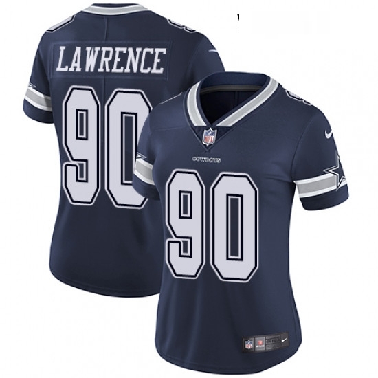 Womens Nike Dallas Cowboys 90 Demarcus Lawrence Navy Blue Team Color Vapor Untouchable Limited Player NFL Jersey Womens Nike Dallas Cowboys 90 Demarcus Lawrence Navy Blue Team Color Vapor Untouchable Limited Player NFL Jersey
