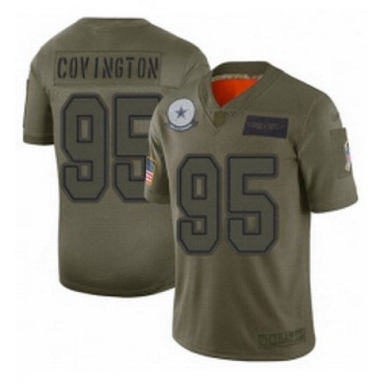 Youth Dallas Cowboys 95 Christian Covington Limited Camo 2019 Salute to Service Football Jersey Youth Dallas Cowboys 95 Christian Covington Limited Camo 2019 Salute to Service Football Jersey