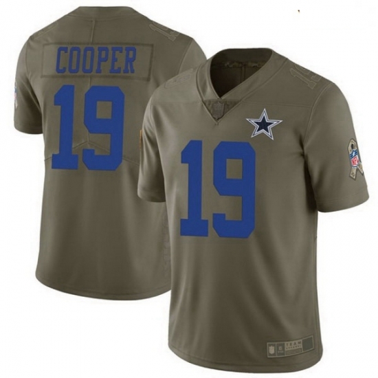 Youth Dallas Cowboys Amari Cooper Green Limited 2017 Salute to Service Jersey Youth Dallas Cowboys Amari Cooper Green Limited 2017 Salute to Service Jersey