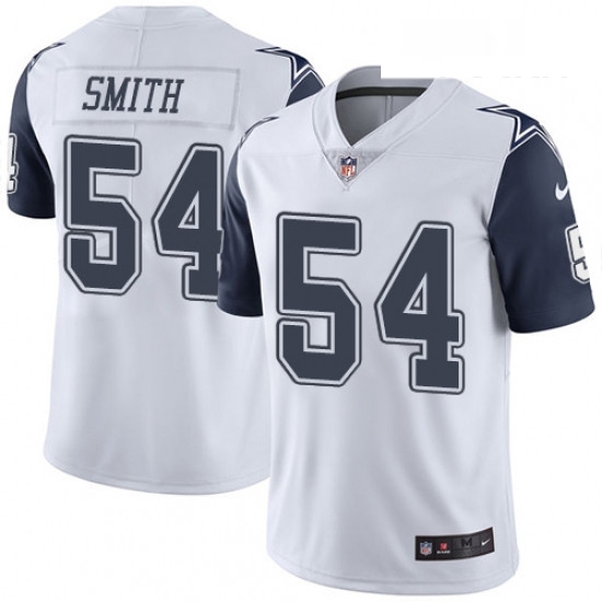 Youth Nike Dallas Cowboys 54 Jaylon Smith Limited White Rush Vapor Untouchable NFL Jersey Youth Nike Dallas Cowboys 54 Jaylon Smith Limited White Rush Vapor Untouchable NFL Jersey