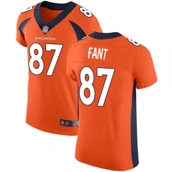 Broncos 87 Noah Fant Orange Team Color Men Stitched Football Vapor Untouchable Elite Jersey Broncos 87 Noah Fant Orange Team Color Men Stitched Football Vapor Untouchable Elite Jersey