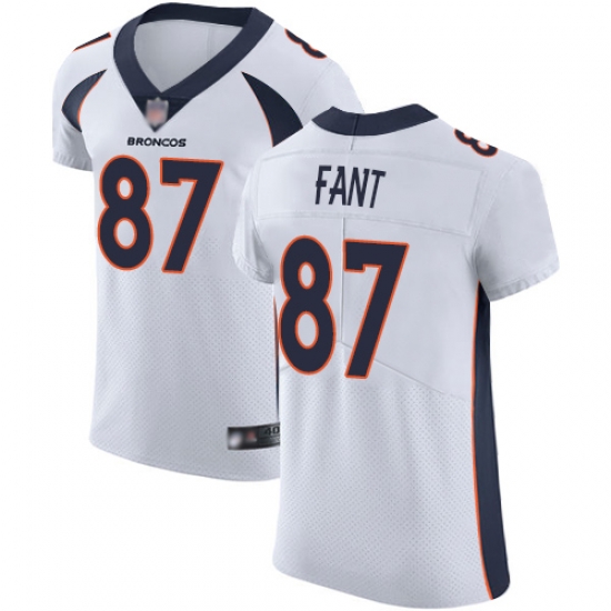 Broncos 87 Noah Fant White Men Stitched Football Vapor Untouchable Elite Jersey Broncos 87 Noah Fant White Men Stitched Football Vapor Untouchable Elite Jersey