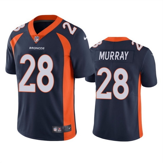 Men Denver Broncos 28 Latavius Murray Navy Vapor Untouchable Stitched Jersey Men Denver Broncos 28 Latavius Murray Navy Vapor Untouchable Stitched Jersey