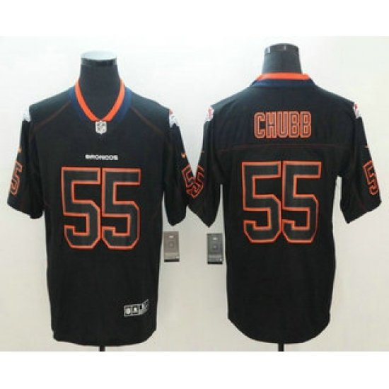 Men Denver Broncos 55 Bradley Chubb 2018 Black Lights Out Color Rush Stitched NFL Nike Limited Jersey Men Denver Broncos 55 Bradley Chubb 2018 Black Lights Out Color Rush Stitched NFL Nike Limited Jersey