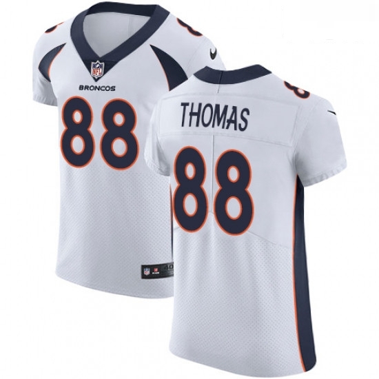 Men Nike Denver Broncos 88 Demaryius Thomas White Vapor Untouchable Elite Player NFL Jersey Men Nike Denver Broncos 88 Demaryius Thomas White Vapor Untouchable Elite Player NFL Jersey