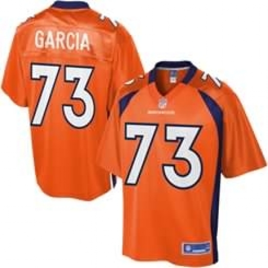 NEW Denver Broncos #73 Garcia Orange Team Color Men Stitched NFL New Elite Jersey NEW Denver Broncos #73 Garcia Orange Team Color Men Stitched NFL New Elite Jersey
