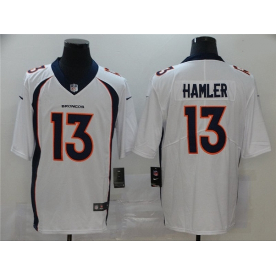 Nike Broncos 13 KJ Hamler White 2020 NFL Draft Vapor Untouchable Limited Jersey Nike Broncos 13 KJ Hamler White 2020 NFL Draft Vapor Untouchable Limited Jersey