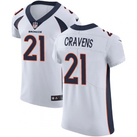 Nike Broncos #21 Su a Cravens White Mens Stitched NFL Vapor Untouchable Elite Jersey Nike Broncos #21 Su a Cravens White Mens Stitched NFL Vapor Untouchable Elite Jersey
