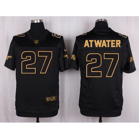 Nike Broncos #27 Steve Atwater Black Mens Stitched NFL Elite Pro Line Gold Collection Jersey Nike Broncos #27 Steve Atwater Black Mens Stitched NFL Elite Pro Line Gold Collection Jersey