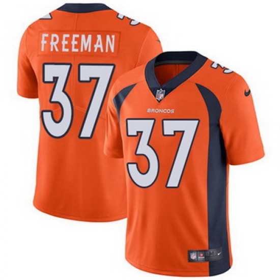 Nike Broncos #37 Royce Freeman Orange Team Color Mens Stitched NFL Vapor Untouchable Limited Jersey Nike Broncos #37 Royce Freeman Orange Team Color Mens Stitched NFL Vapor Untouchable Limited Jersey