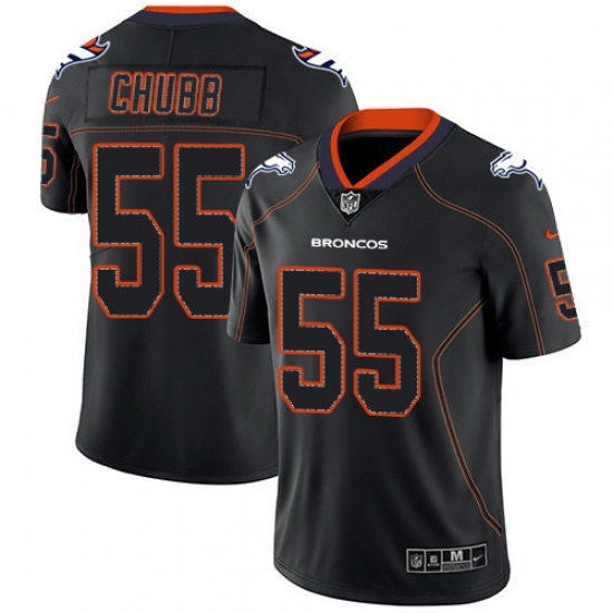 Nike Broncos #55 Bradley Chubb Lights Out Black Mens Stitched NFL Limited Rush Jersey Nike Broncos #55 Bradley Chubb Lights Out Black Mens Stitched NFL Limited Rush Jersey