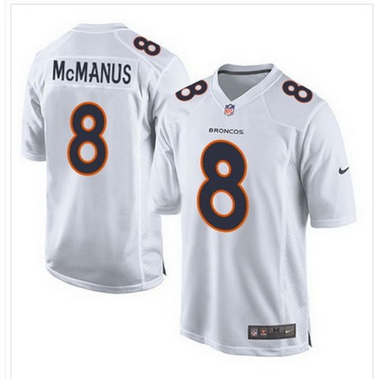 Nike Broncos #8 Brandon McManus White Mens Stitched NFL Game Event Jersey Nike Broncos #8 Brandon McManus White Mens Stitched NFL Game Event Jersey