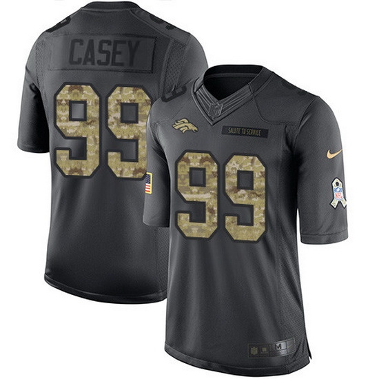 Nike Broncos 99 Jurrell Casey Black Men Stitched NFL Limited 2016 Salute to Service Jersey Nike Broncos 99 Jurrell Casey Black Men Stitched NFL Limited 2016 Salute to Service Jersey