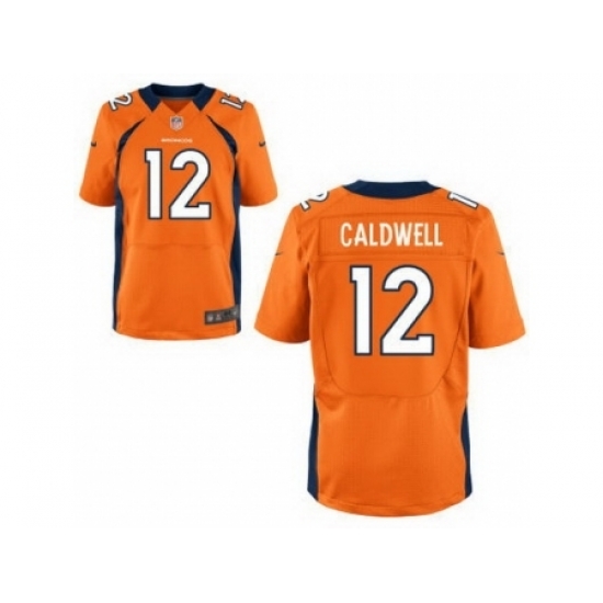 Nike Denver Broncos 12 Andre Caldwell Orange Game NFL Jersey Nike Denver Broncos 12 Andre Caldwell Orange Game NFL Jersey