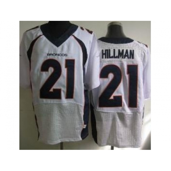 Nike Denver Broncos 21 Ronnie Hillman White Elite NFL Jersey Nike Denver Broncos 21 Ronnie Hillman White Elite NFL Jersey