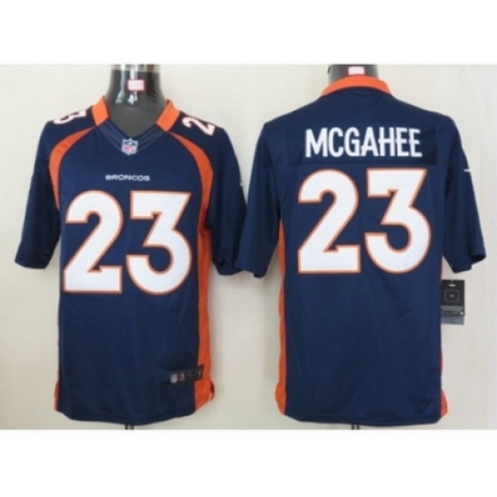 Nike Denver Broncos 23 Willis McGahee Blue Limited NFL Jersey Nike Denver Broncos 23 Willis McGahee Blue Limited NFL Jersey