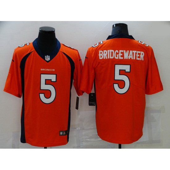 Nike Denver Broncos 5 Teddy Bridgewater Orange Vapor Untouchable Limited Jersey Nike Denver Broncos 5 Teddy Bridgewater Orange Vapor Untouchable Limited Jersey