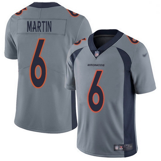 Nike Denver Broncos 6 Sam Martin Gray Men Stitched NFL Limited Inverted Legend Jersey Nike Denver Broncos 6 Sam Martin Gray Men Stitched NFL Limited Inverted Legend Jersey