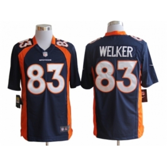 Nike Denver Broncos 83 Wes Welker Blue Game NFL Jersey Nike Denver Broncos 83 Wes Welker Blue Game NFL Jersey