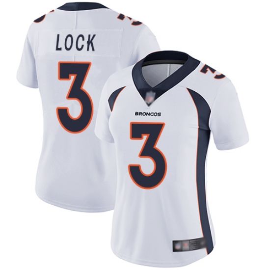 Broncos 3 Drew Lock White Women Stitched Football Vapor Untouchable Limited Jersey Broncos 3 Drew Lock White Women Stitched Football Vapor Untouchable Limited Jersey
