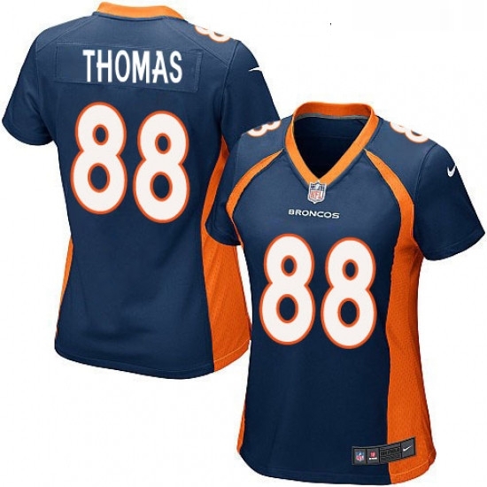 Womens Nike Denver Broncos 88 Demaryius Thomas Game Navy Blue Alternate NFL Jersey Womens Nike Denver Broncos 88 Demaryius Thomas Game Navy Blue Alternate NFL Jersey