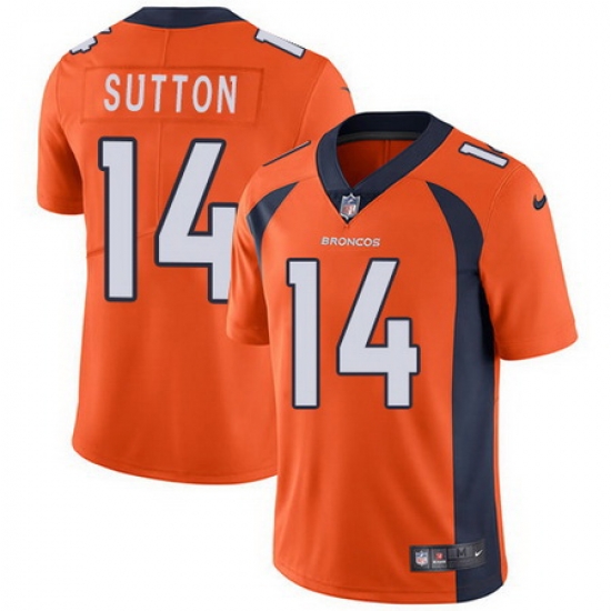 Nike Broncos #14 Courtland Sutton Orange Team Color Youth Stitched NFL Vapor Untouchable Limited Jersey Nike Broncos #14 Courtland Sutton Orange Team Color Youth Stitched NFL Vapor Untouchable Limited Jersey