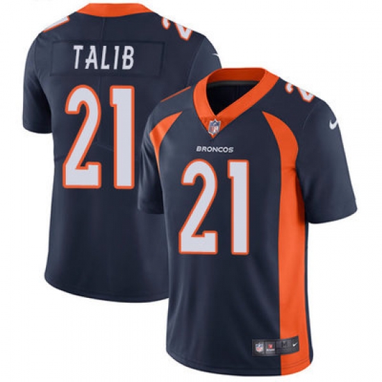 Nike Broncos #21 Aqib Talib Blue Alternate Youth Stitched NFL Vapor Untouchable Limited Jersey Nike Broncos #21 Aqib Talib Blue Alternate Youth Stitched NFL Vapor Untouchable Limited Jersey