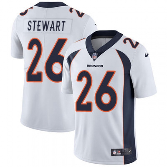 Nike Broncos #26 Darian Stewart White Youth Stitched NFL Vapor Untouchable Limited Jersey Nike Broncos #26 Darian Stewart White Youth Stitched NFL Vapor Untouchable Limited Jersey