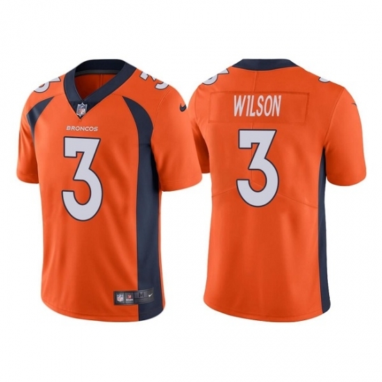 Toddler Denver Broncos 3 Russell Wilson Orange Vapor Untouchable Limited Stitched Jersey Toddler Denver Broncos 3 Russell Wilson Orange Vapor Untouchable Limited Stitched Jersey